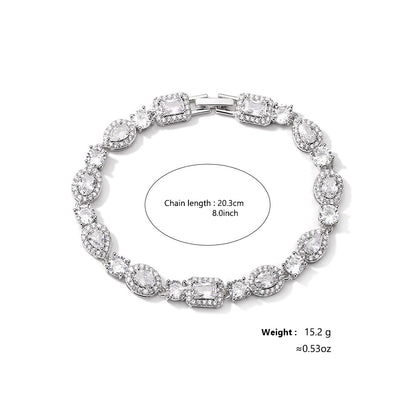 Elegant Pearl and Zircon Bracelet for Women