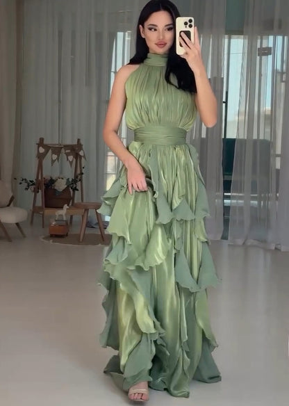 French Elegant Layered Cake Dress