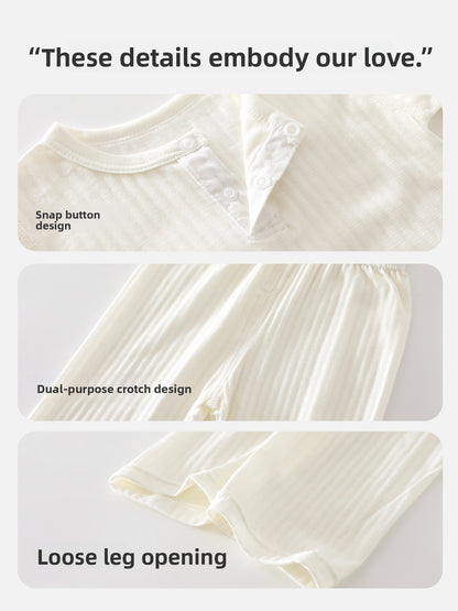 Infant Cotton Long Sleeve Pajama Set