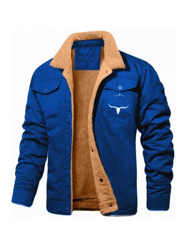 Fleece Lined Casual Jacket