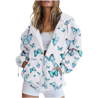 Digitaal bedrukte Urban Casual Sweatvest