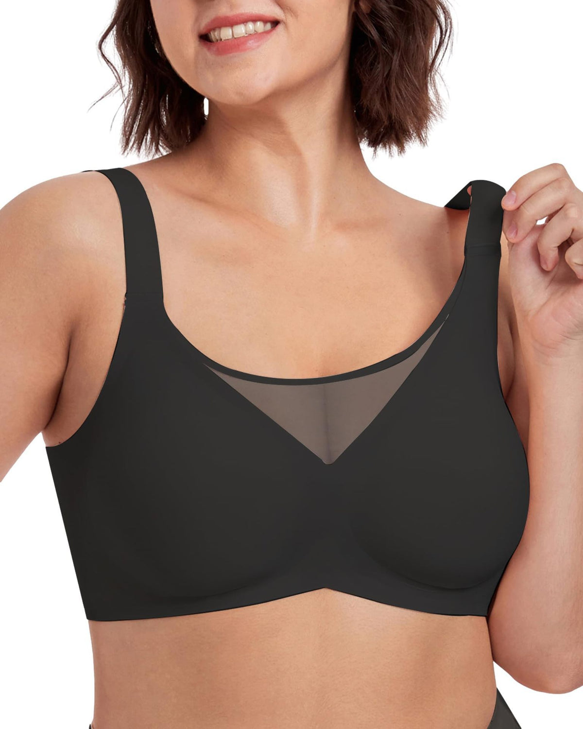 Seamless Wireless Minimizer Bra