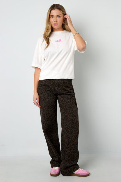 Amor por el mar oversized t-shirt