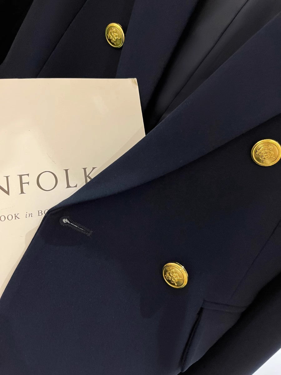 Marineblauwe Leisure Blazer