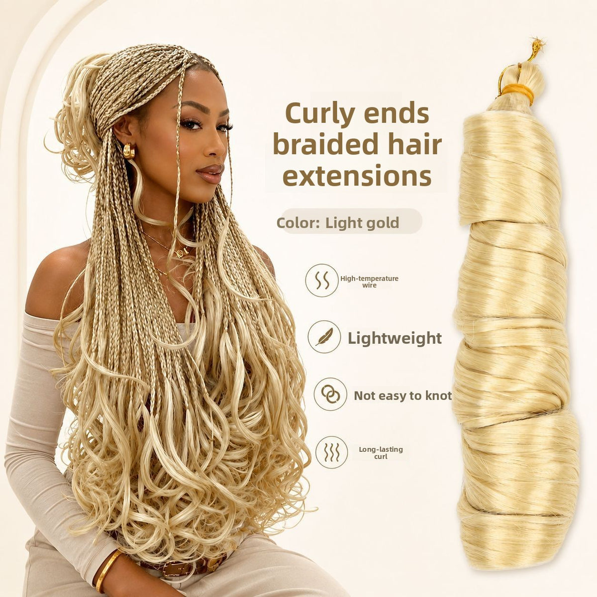 Large Spiral Curl Wig