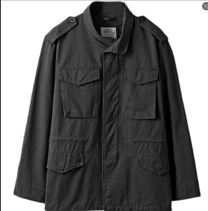 Men's casual stand-up collar outdoor jacket