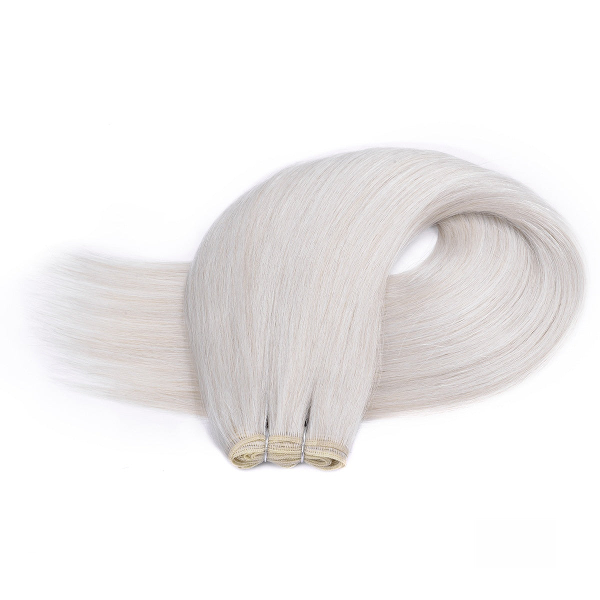 Heat Resistant Synthetic Hair Extensions Straight Weft