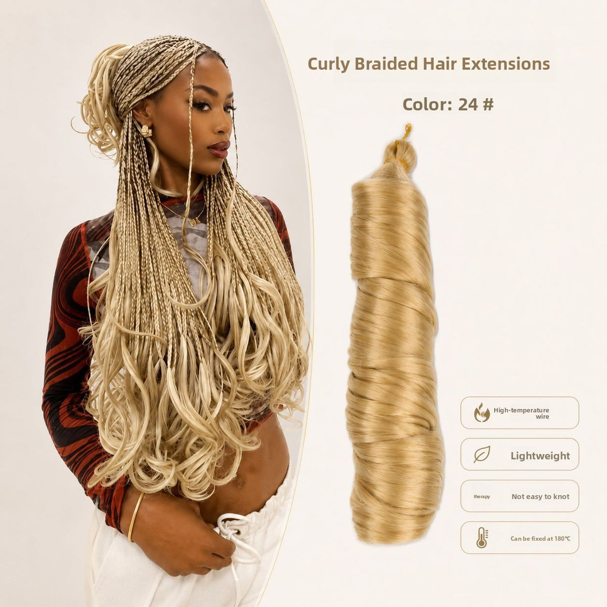 Large Spiral Curl Wig