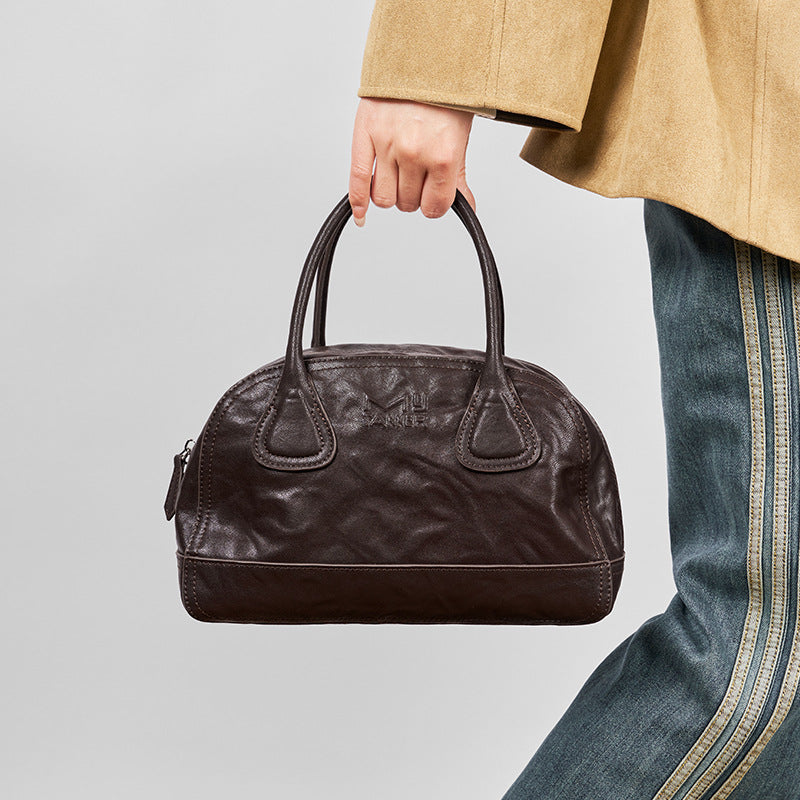 Genuine Leather Crossbody Shoulder Bag