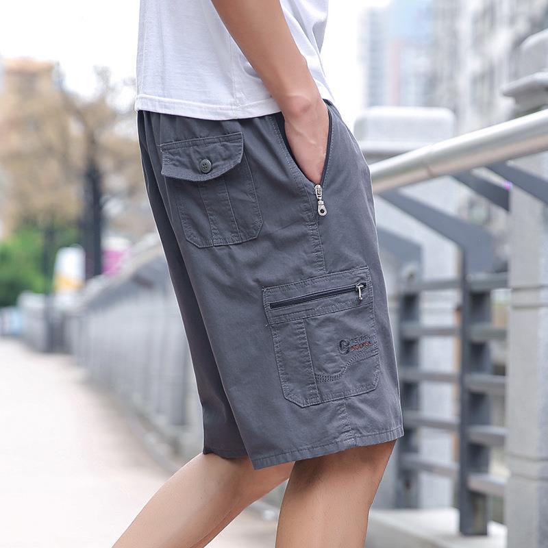 Plus size heren cargo shorts