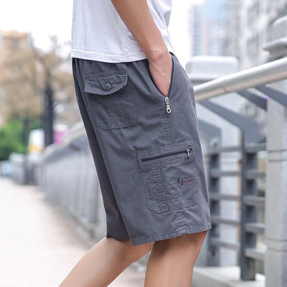 Plus size heren cargo shorts