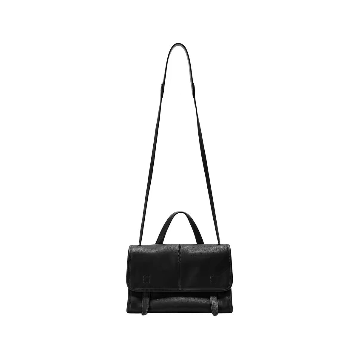 Vintage Genuine Leather Crossbody Bag