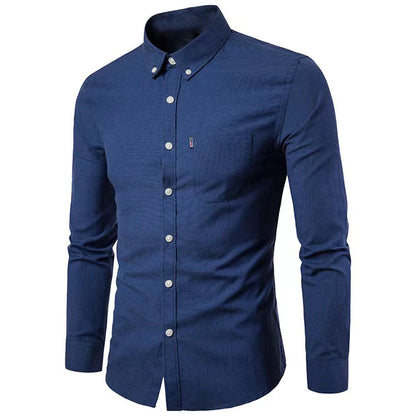 Mens Oxford Long Sleeve Shirt