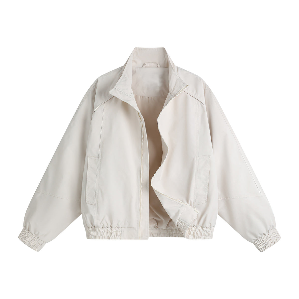 Mens Casual Stand Collar Jacket