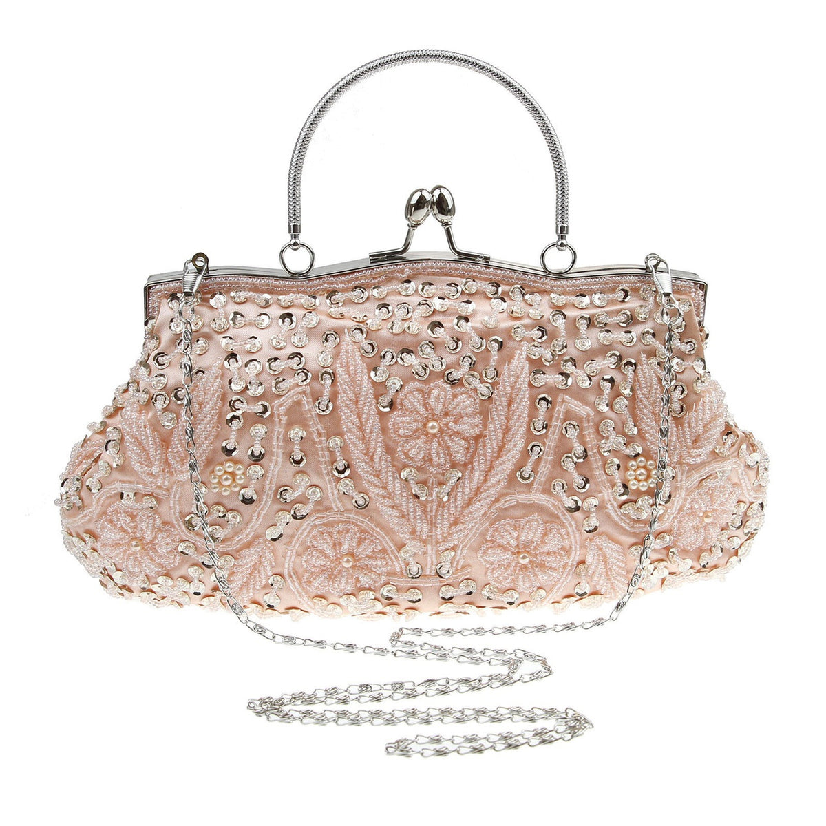 Elegant Chinese Retro Beaded Handbag for Women