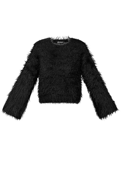 Fluffy finesse top
