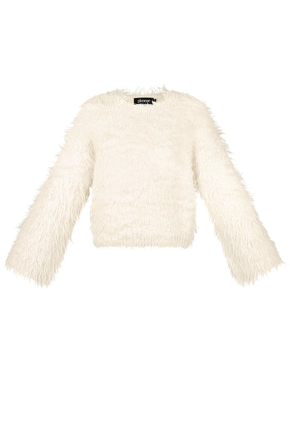 Fluffy finesse top