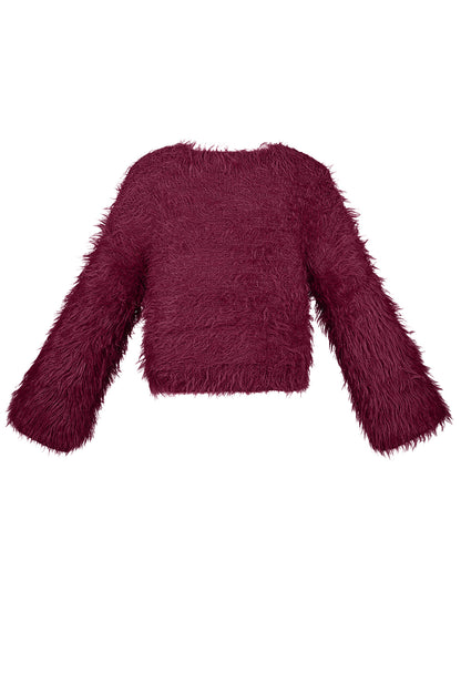 Fluffy finesse top
