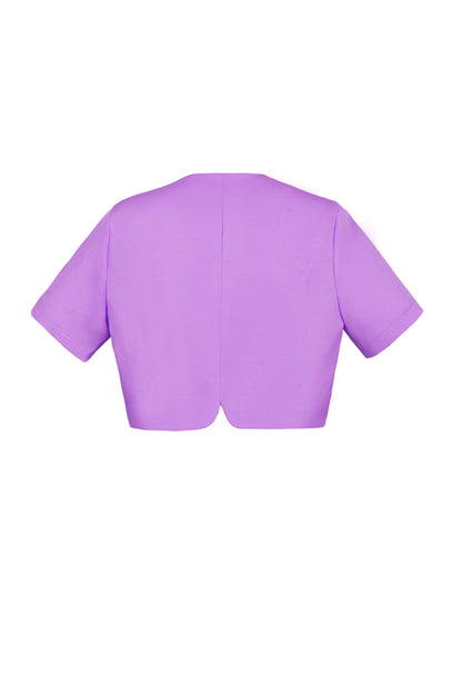 Short sleeve top happy