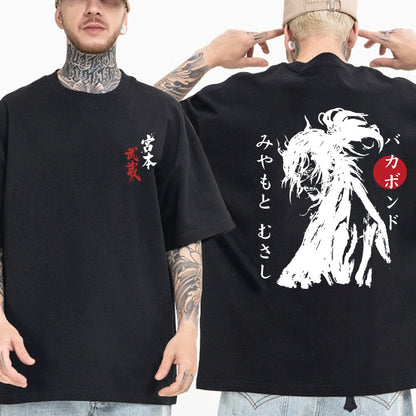 Vagabond Miyamoto Musashi T-shirt met korte mouwen unisex