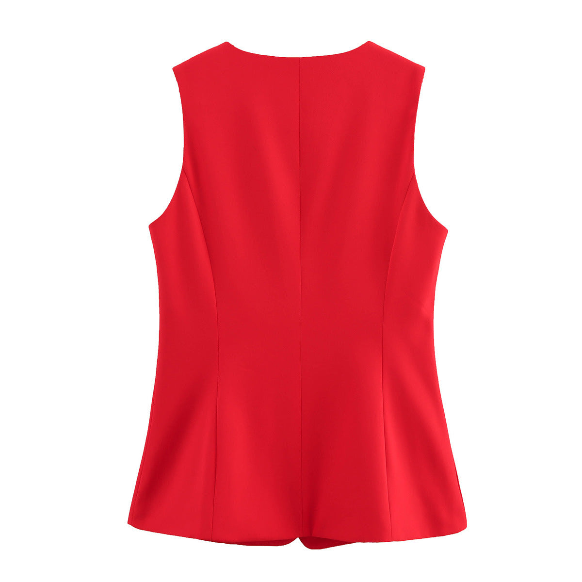 Elegant Women's Suit Vest Slim Outerwear Ladies' Waistcoat