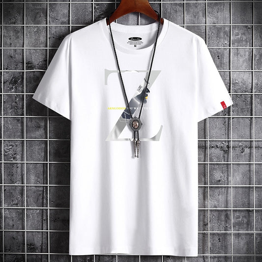 Fashion Summer for Men Clothing Anime T Shirt Goth Oversized Graphic Vintage T-shirt Anime Harajuku Manga O-Neck