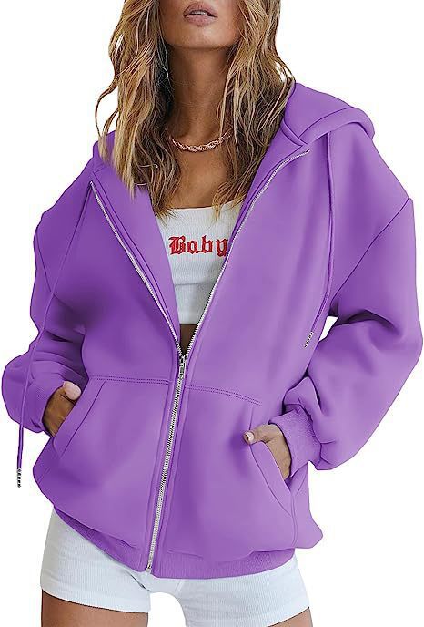 Long-sleeved hooded sweater-style women's coat