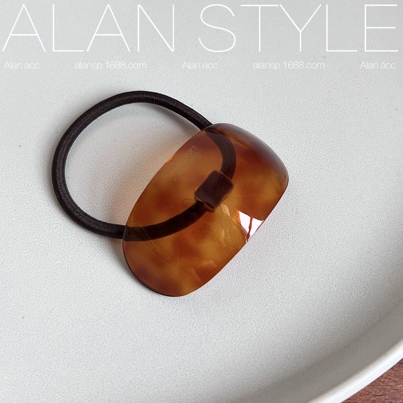 Ovale acetaat haarband