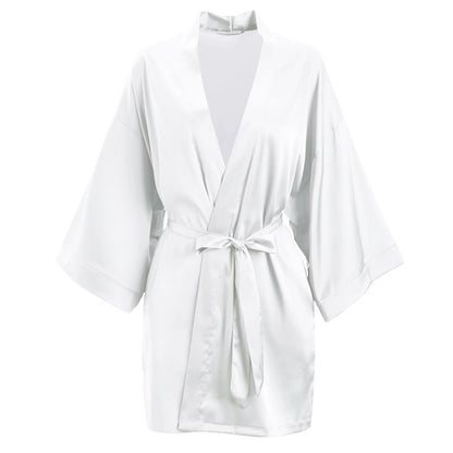 Lace Trim Ice Silk Womens Sleepwear Nightdress