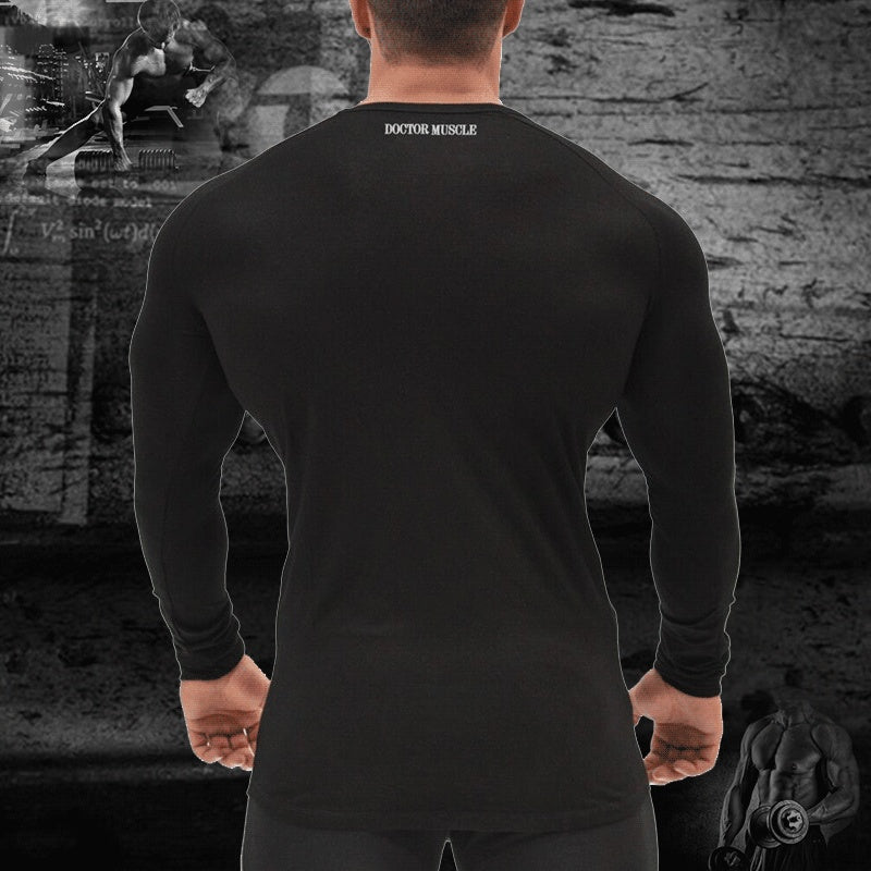 SPORT SHIRT MET LANGE MOUWEN