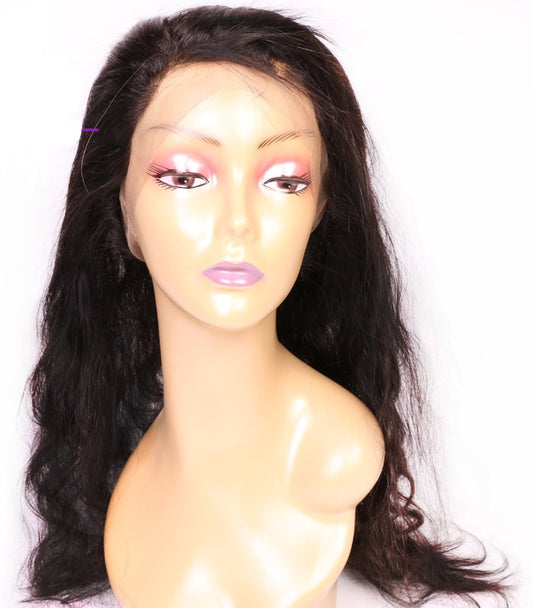 360 lace front wig human hair