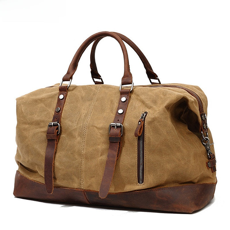 Ruime reistas van gewaxte canvas