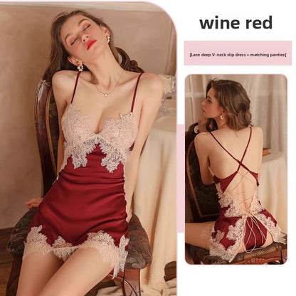 Women's Summer Lace Camisole Nightdress