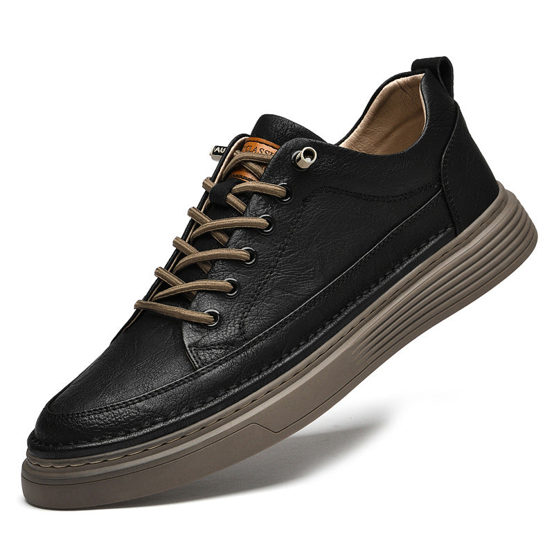 Mens Cowhide Casual Shoes