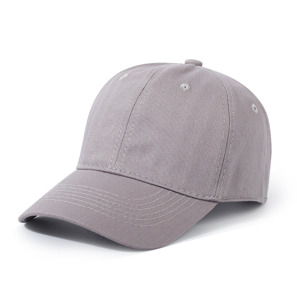 Pure Cotton Soft-Top Baseball Cap