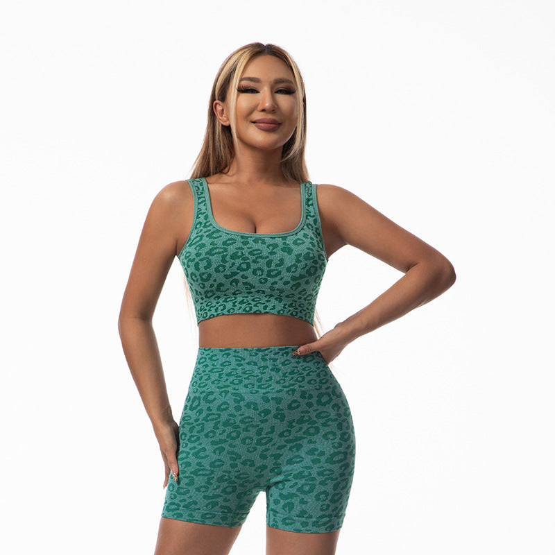High-Waisted Yoga Set with Tummy Control