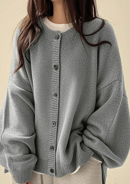 Retro Button Knitted Cardigan