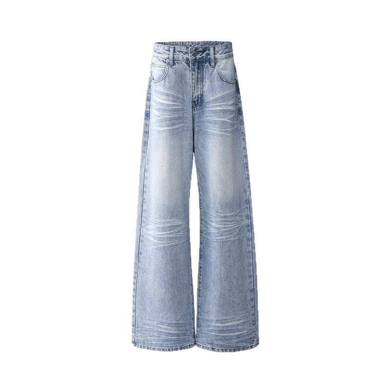 Summer loose straight leg commuting pants