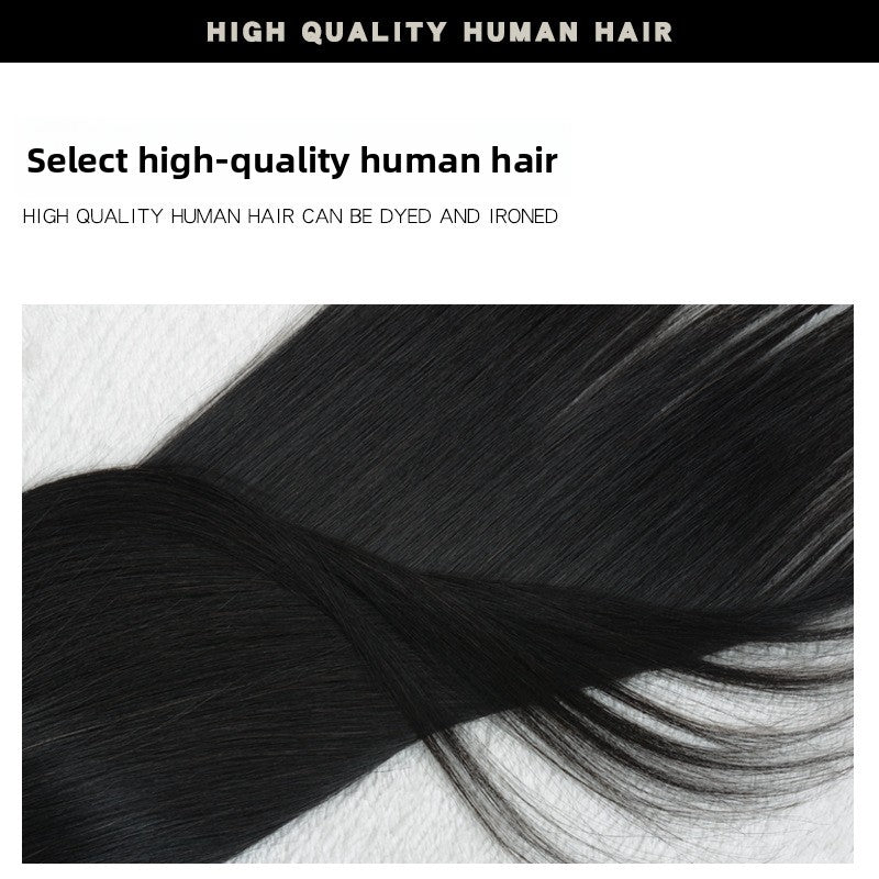 Real human hair invisible clip-ins without any trace 1 pcs or 5 pcs