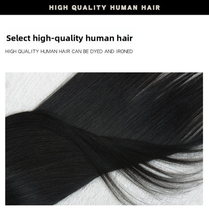 Real human hair invisible clip-ins without any trace 1 pcs or 5 pcs