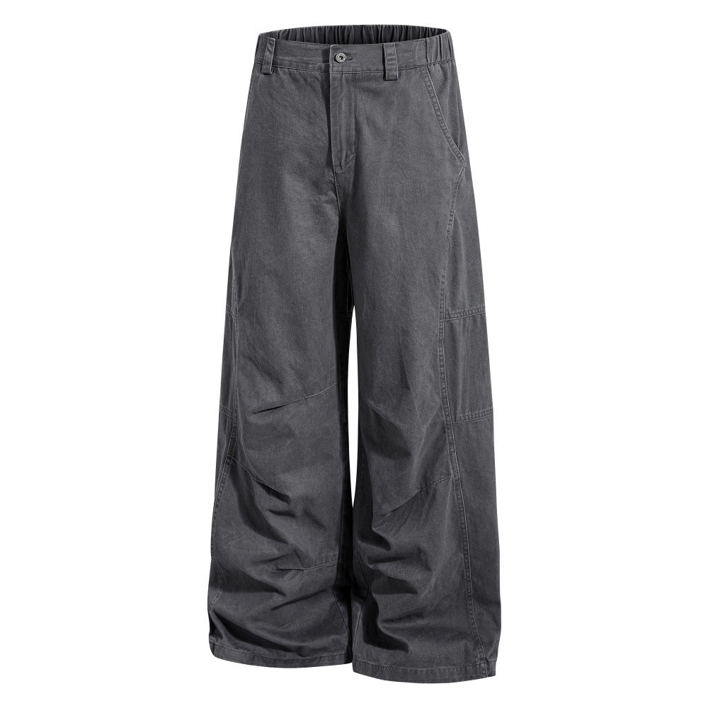 loose wide-leg pants