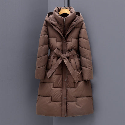 Women's Long Hooded Winter Coat