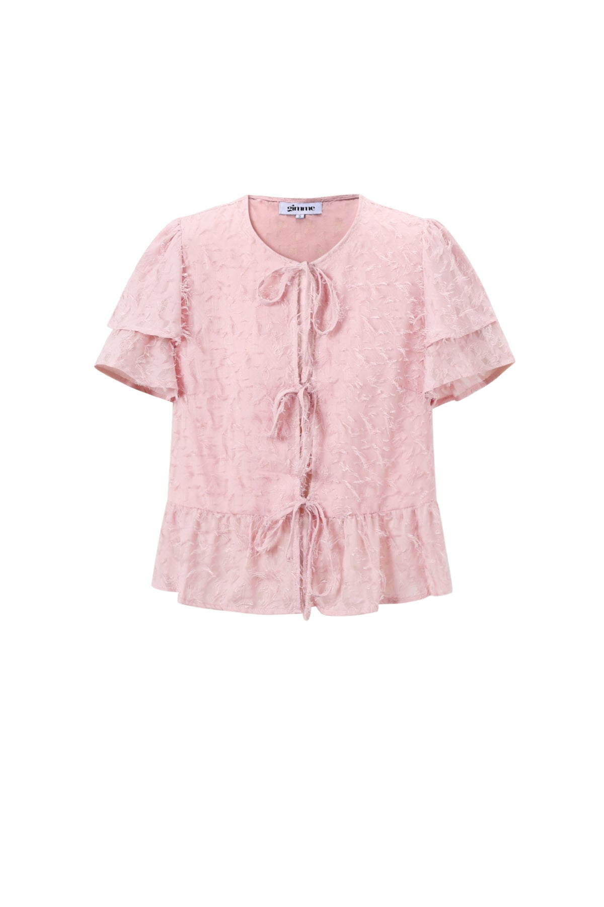 Tops met korte mouwen Effen kleur Elegant Lente/Zomer