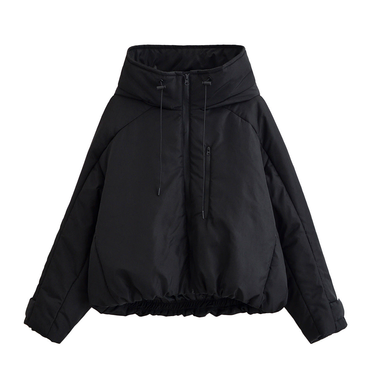 Trendy katoenen jas met capuchon voor dames