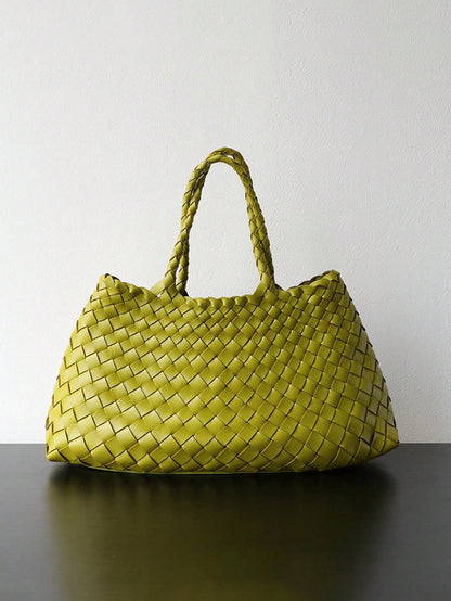 Niche Design Light Luxury Simple Handbag Woven Vegetable Basket
