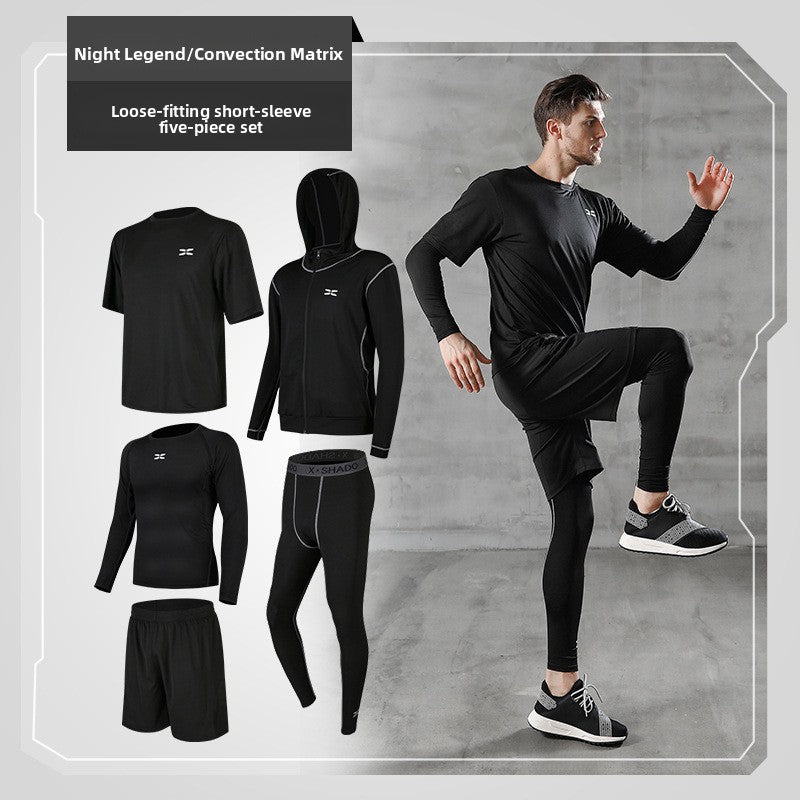 Men's Athletic Training Five-Piece Set