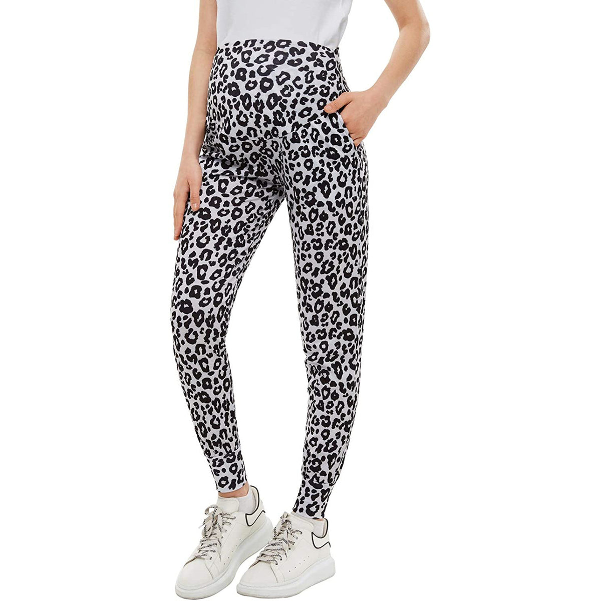 Maternity Joggers with Belly Support