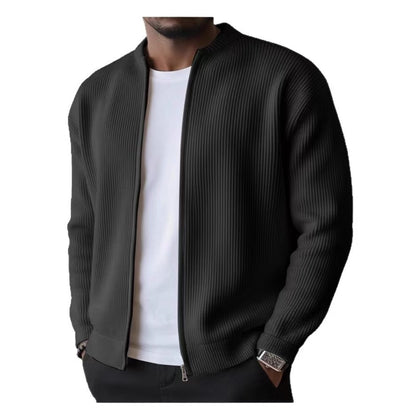 Mens Casual Corduroy Long Sleeve Jacket