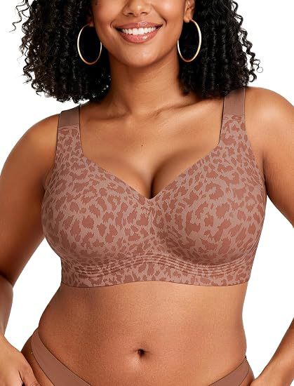 Wireless Seamless Support Bra for Women