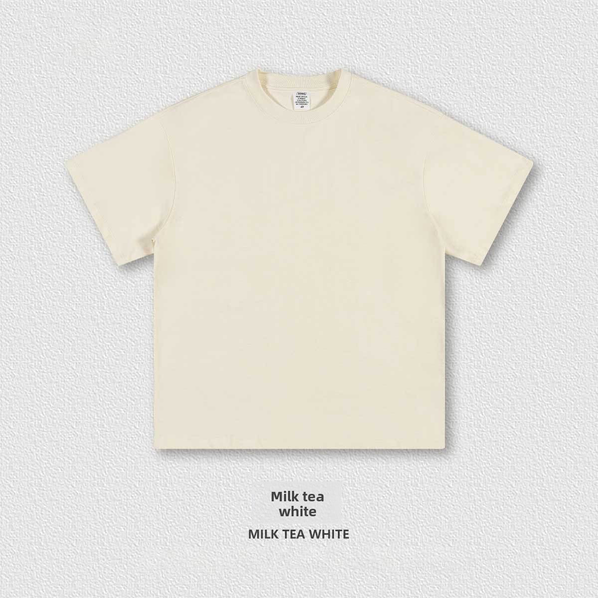 American-Style Small-Neck Short-Sleeve T-Shirt for Men